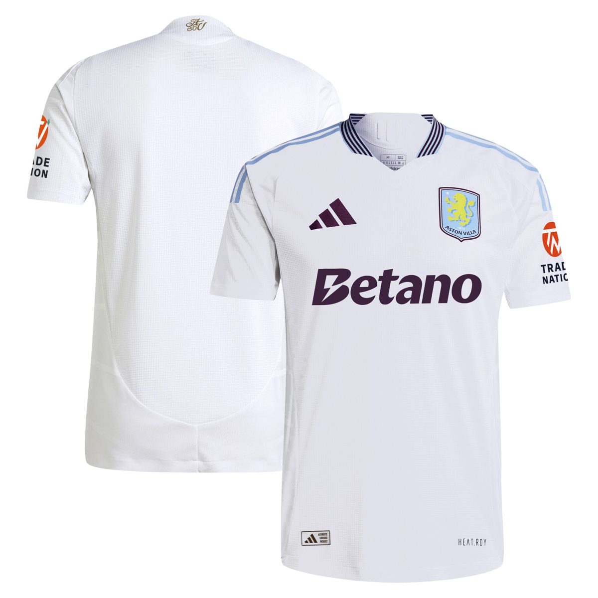 Explore the aston villa adidas away authentic shirt 2024-25 with custom printing Collection of Aston Villa jerseys. Authentic, high-quality football shirts for every supporter, available worldwide.