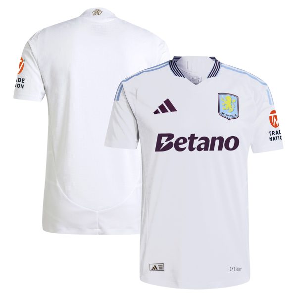 Explore the aston villa adidas away authentic shirt 2024-25 with custom printing Collection of Aston Villa jerseys. Authentic, high-quality football shirts for every supporter, available worldwide.