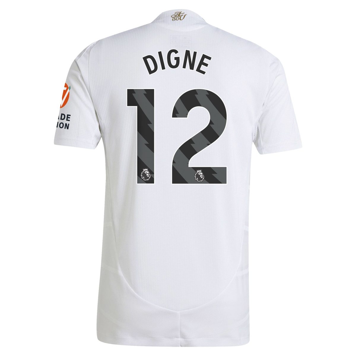 Explore the aston villa adidas away authentic shirt 2024-25 with digne 12 printing Collection of Aston Villa jerseys. Authentic, high-quality football shirts for every supporter, available worldwide.