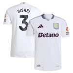Explore the aston villa adidas away authentic shirt 2024-25 with disasi 3 printing Collection of Aston Villa jerseys. Authentic, high-quality football shirts for every supporter, available worldwide.