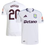 Explore the aston villa adidas away authentic shirt 2024-25 with hanson 20 cup printing Collection of Aston Villa jerseys. Authentic, high-quality football shirts for every supporter, available worldwide.