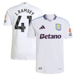 Explore the aston villa adidas away authentic shirt 2024-25 with j. ramsey 41 printing Collection of Aston Villa jerseys. Authentic, high-quality football shirts for every supporter, available worldwide.