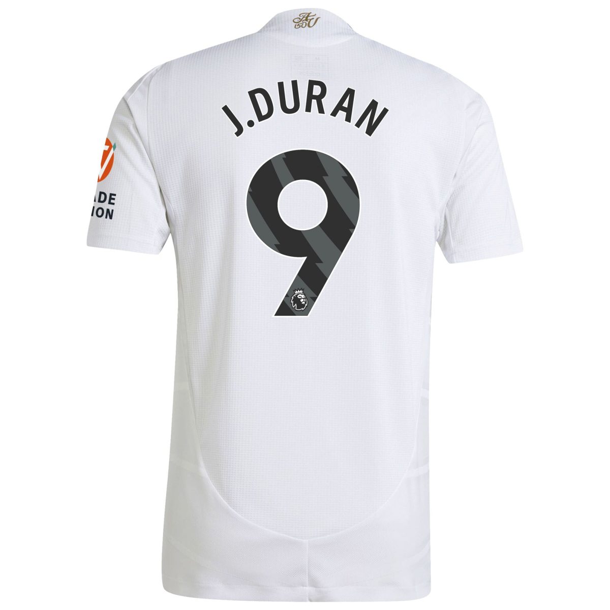 Explore the aston villa adidas away authentic shirt 2024-25 with j.duran 9 printing Collection of Aston Villa jerseys. Authentic, high-quality football shirts for every supporter, available worldwide.