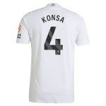 Explore the aston villa adidas away authentic shirt 2024-25 with konsa 4 printing Collection of Aston Villa jerseys. Authentic, high-quality football shirts for every supporter, available worldwide.