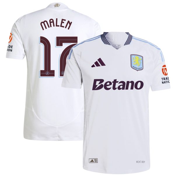Explore the aston villa adidas away authentic shirt 2024-25 with malen 17 cup printing Collection of Aston Villa jerseys. Authentic, high-quality football shirts for every supporter, available worldwide.