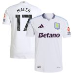 Explore the aston villa adidas away authentic shirt 2024-25 with malen 17 printing Collection of Aston Villa jerseys. Authentic, high-quality football shirts for every supporter, available worldwide.