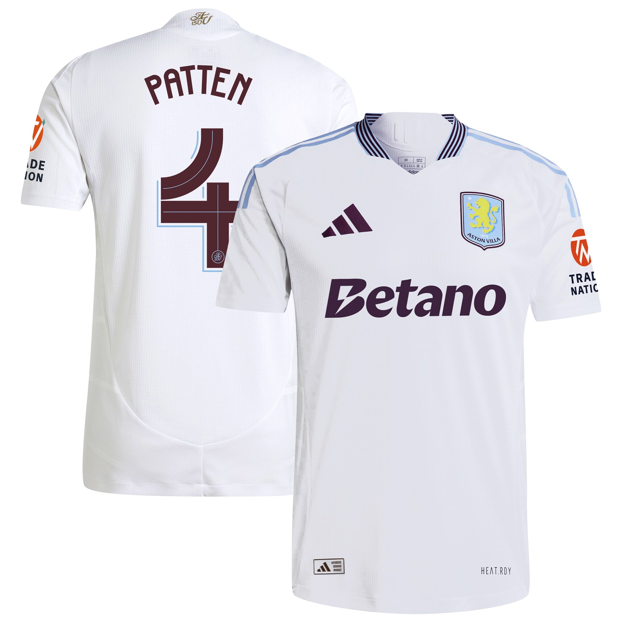 Explore the aston villa adidas away authentic shirt 2024-25 with patten 4 cup printing Collection of Aston Villa jerseys. Authentic, high-quality football shirts for every supporter, available worldwide.