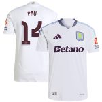 Explore the aston villa adidas away authentic shirt 2024-25 with pau 14 cup printing Collection of Aston Villa jerseys. Authentic, high-quality football shirts for every supporter, available worldwide.