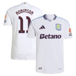 Explore the aston villa adidas away authentic shirt 2024-25 with robinson 11 cup printing Collection of Aston Villa jerseys. Authentic, high-quality football shirts for every supporter, available worldwide.