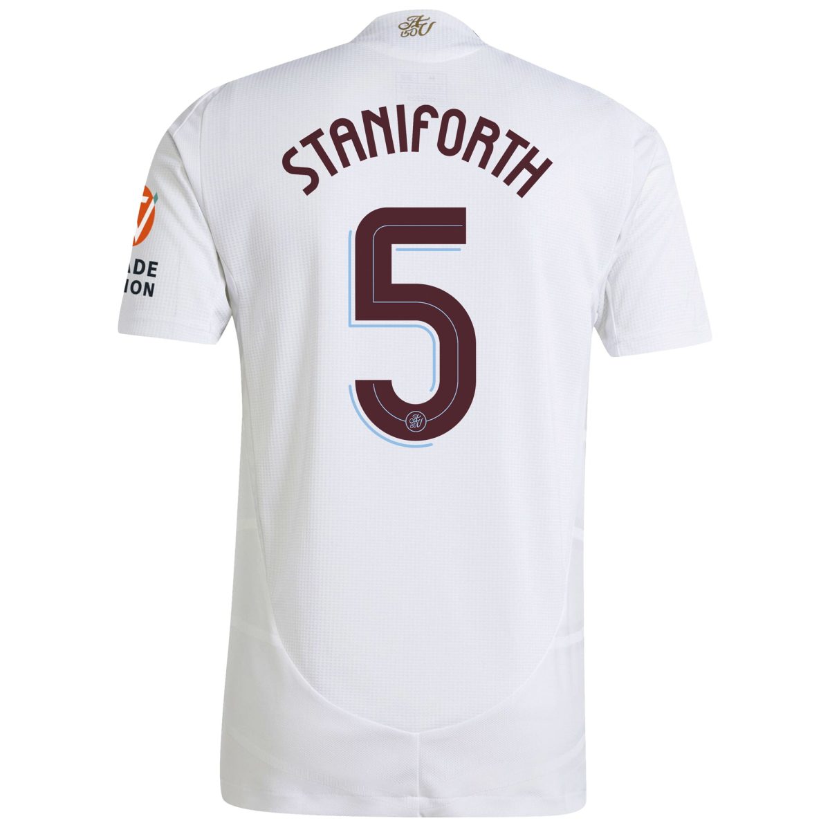 Explore the aston villa adidas away authentic shirt 2024-25 with staniforth 5 cup printing Collection of Aston Villa jerseys. Authentic, high-quality football shirts for every supporter, available worldwide.