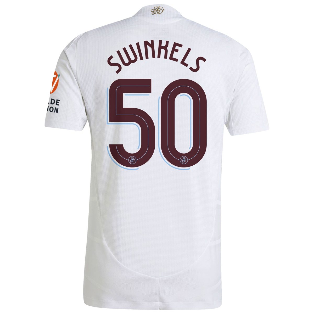 Explore the aston villa adidas away authentic shirt 2024-25 with swinkels 50 cup printing Collection of Aston Villa jerseys. Authentic, high-quality football shirts for every supporter, available worldwide.