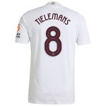 Explore the aston villa adidas away authentic shirt 2024-25 with tielemans 8 cup printing Collection of Aston Villa jerseys. Authentic, high-quality football shirts for every supporter, available worldwide.
