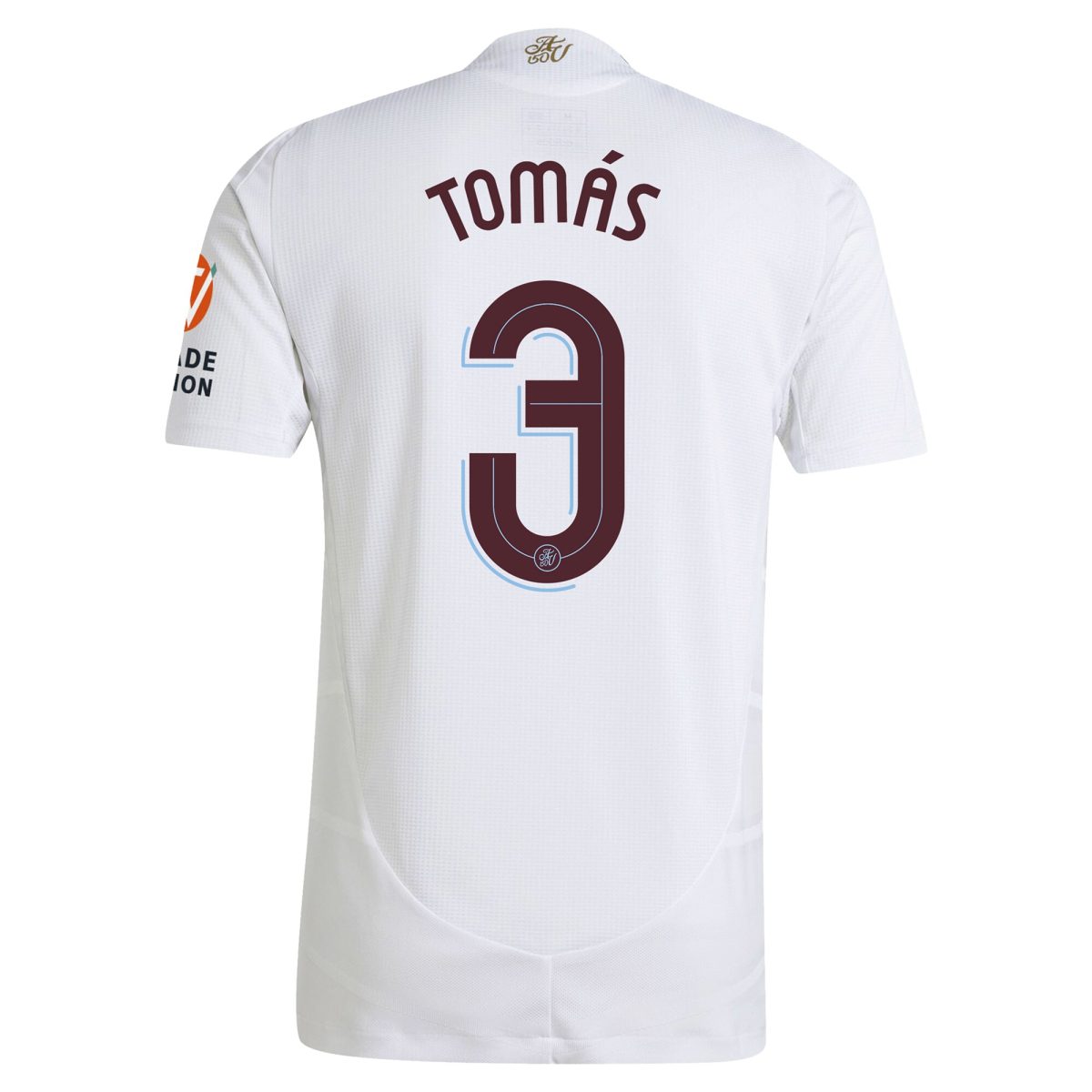 Explore the aston villa adidas away authentic shirt 2024-25 with tomás 3 cup printing Collection of Aston Villa jerseys. Authentic, high-quality football shirts for every supporter, available worldwide.