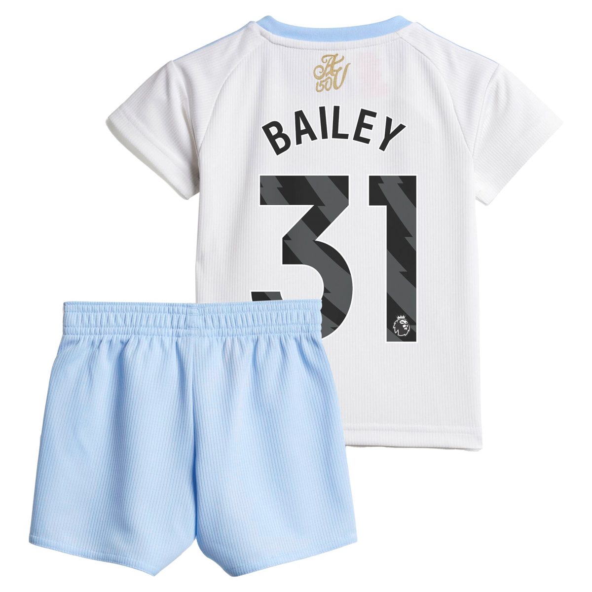 Explore the aston villa adidas away baby kit 2024-25 with bailey 31 printing Collection of Aston Villa jerseys. Authentic, high-quality football shirts for every supporter, available worldwide.