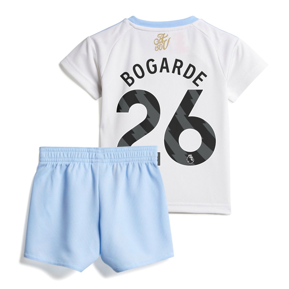 Explore the aston villa adidas away baby kit 2024-25 with bogarde 26 printing Collection of Aston Villa jerseys. Authentic, high-quality football shirts for every supporter, available worldwide.
