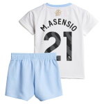 Explore the aston villa adidas away baby kit 2024-25 with m.asensio 21 printing Collection of Aston Villa jerseys. Authentic, high-quality football shirts for every supporter, available worldwide.