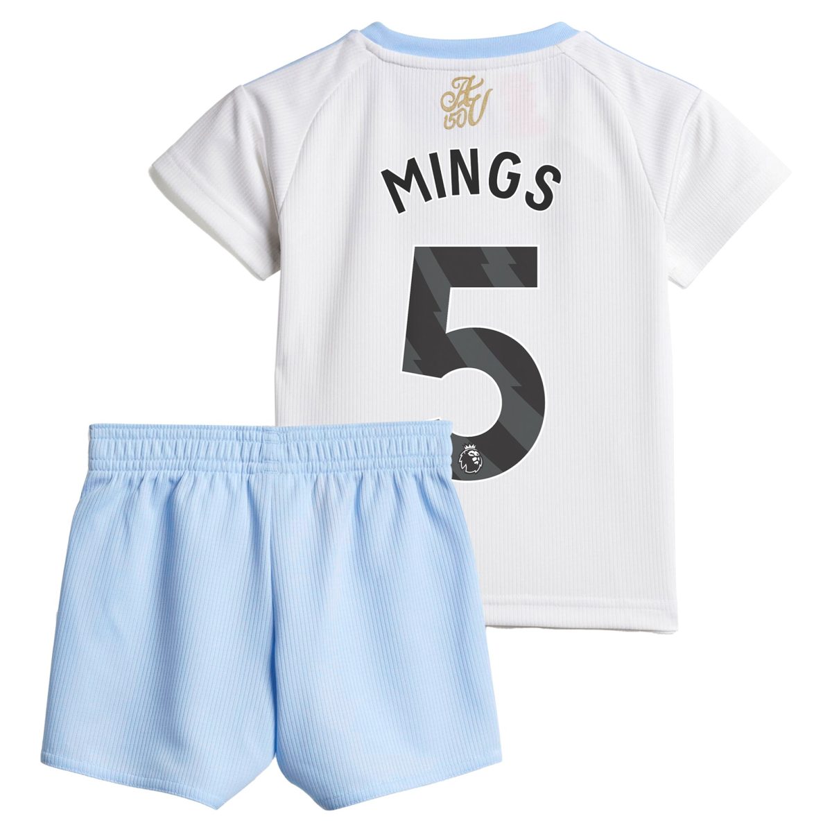 Explore the aston villa adidas away baby kit 2024-25 with mings 5 printing Collection of Aston Villa jerseys. Authentic, high-quality football shirts for every supporter, available worldwide.