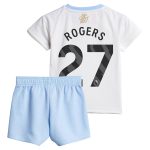Explore the aston villa adidas away baby kit 2024-25 with rogers 27 printing Collection of Aston Villa jerseys. Authentic, high-quality football shirts for every supporter, available worldwide.