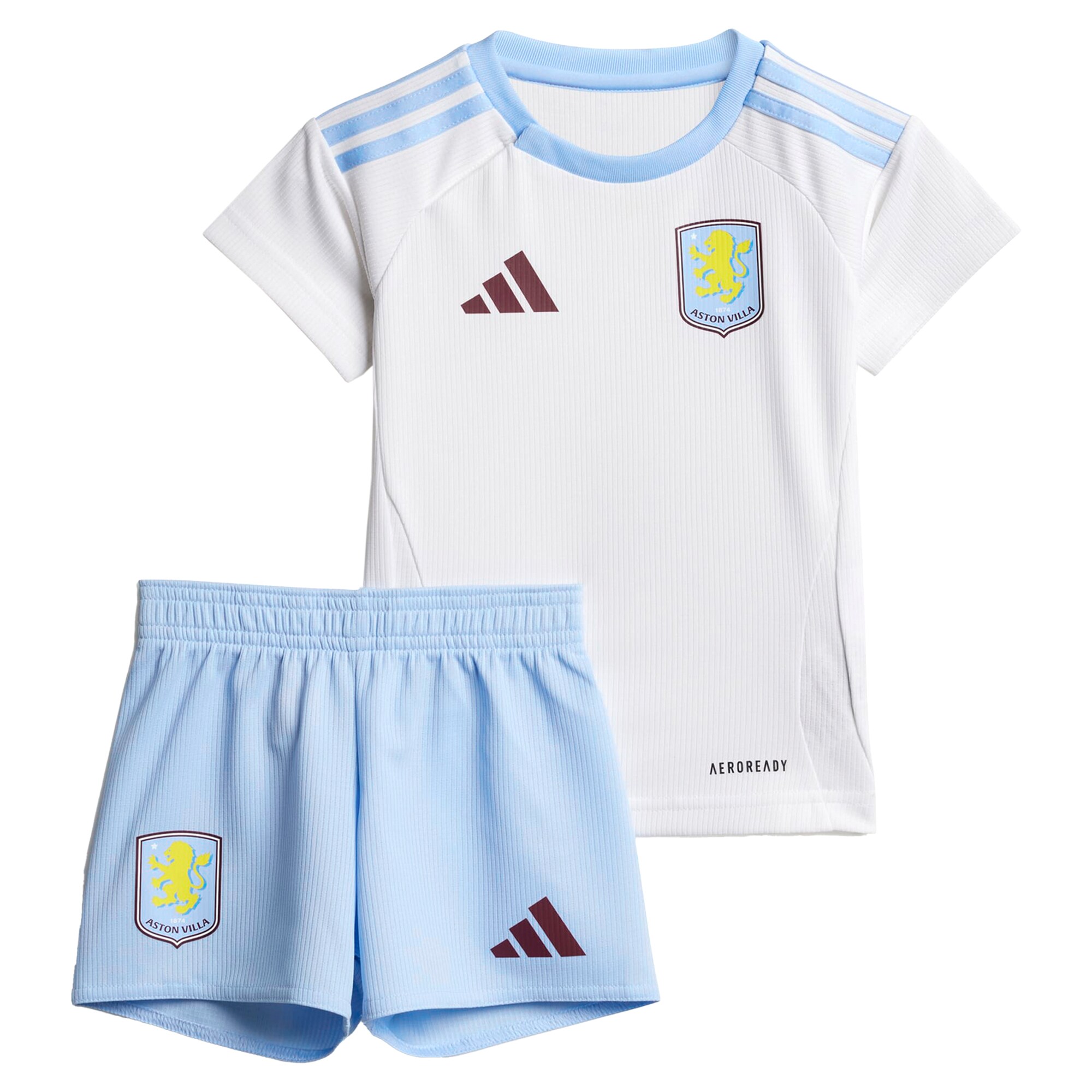 Explore the aston villa adidas away baby kit 2024-25 with watkins 11 printing Collection of Aston Villa jerseys. Authentic, high-quality football shirts for every supporter, available worldwide.