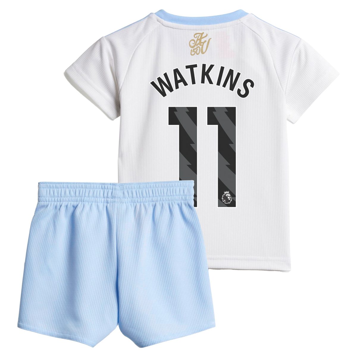 Explore the aston villa adidas away baby kit 2024-25 with watkins 11 printing Collection of Aston Villa jerseys. Authentic, high-quality football shirts for every supporter, available worldwide.
