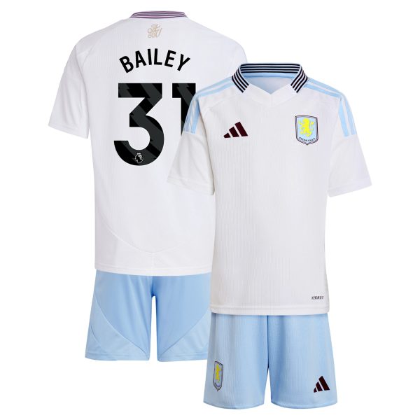 Explore the aston villa adidas away mini kit 2024-25 with bailey 31 printing Collection of Aston Villa jerseys. Authentic, high-quality football shirts for every supporter, available worldwide.