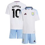 Explore the aston villa adidas away mini kit 2024-25 with buendia 10 printing Collection of Aston Villa jerseys. Authentic, high-quality football shirts for every supporter, available worldwide.