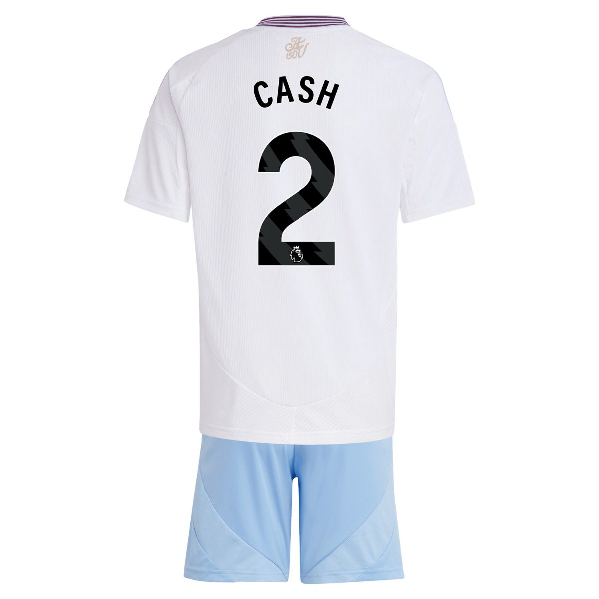 Explore the aston villa adidas away mini kit 2024-25 with cash 2 printing Collection of Aston Villa jerseys. Authentic, high-quality football shirts for every supporter, available worldwide.