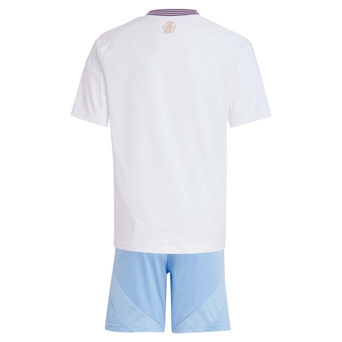 Explore the aston villa adidas away mini kit 2024-25 with custom printing Collection of Aston Villa jerseys. Authentic, high-quality football shirts for every supporter, available worldwide.