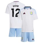 Explore the aston villa adidas away mini kit 2024-25 with digne 12 printing Collection of Aston Villa jerseys. Authentic, high-quality football shirts for every supporter, available worldwide.