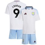 Explore the aston villa adidas away mini kit 2024-25 with j.duran 9 printing Collection of Aston Villa jerseys. Authentic, high-quality football shirts for every supporter, available worldwide.
