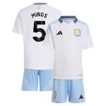 Explore the aston villa adidas away mini kit 2024-25 with mings 5 printing Collection of Aston Villa jerseys. Authentic, high-quality football shirts for every supporter, available worldwide.