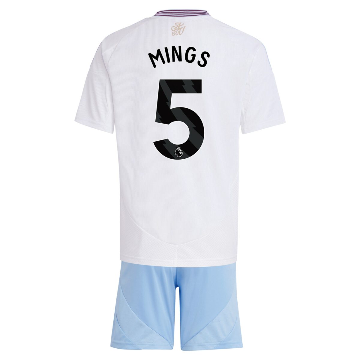Explore the aston villa adidas away mini kit 2024-25 with mings 5 printing Collection of Aston Villa jerseys. Authentic, high-quality football shirts for every supporter, available worldwide.