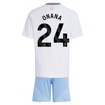 Explore the aston villa adidas away mini kit 2024-25 with onana 24 printing Collection of Aston Villa jerseys. Authentic, high-quality football shirts for every supporter, available worldwide.