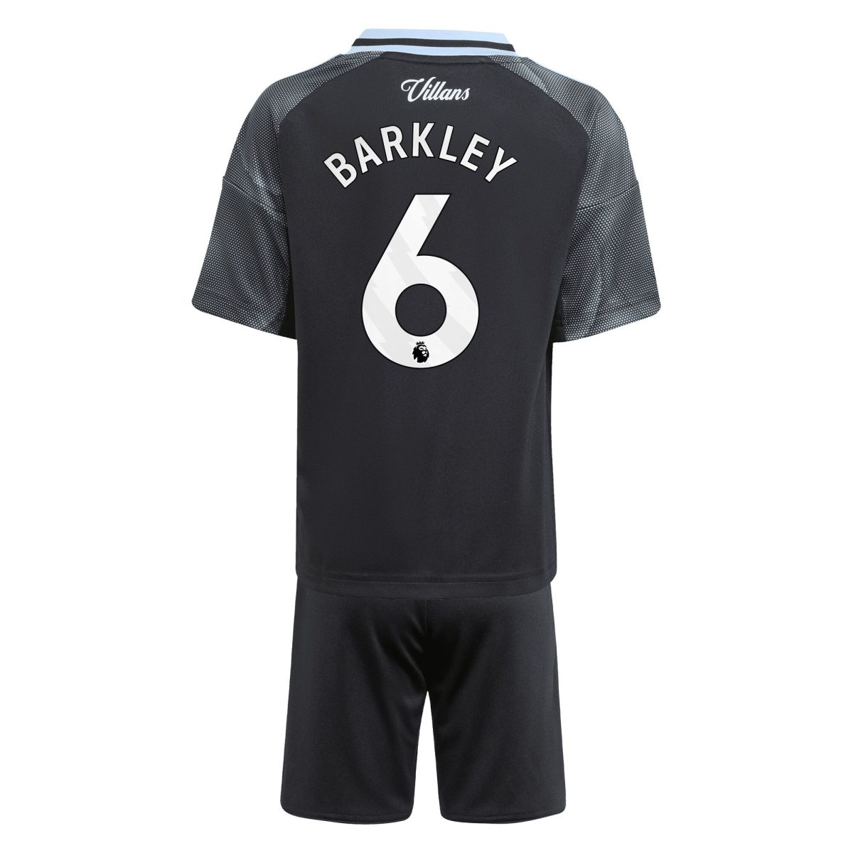 Explore the aston villa adidas away mini kit 2025-26 with barkley 6 printing Collection of Aston Villa jerseys. Authentic, high-quality football shirts for every supporter, available worldwide.