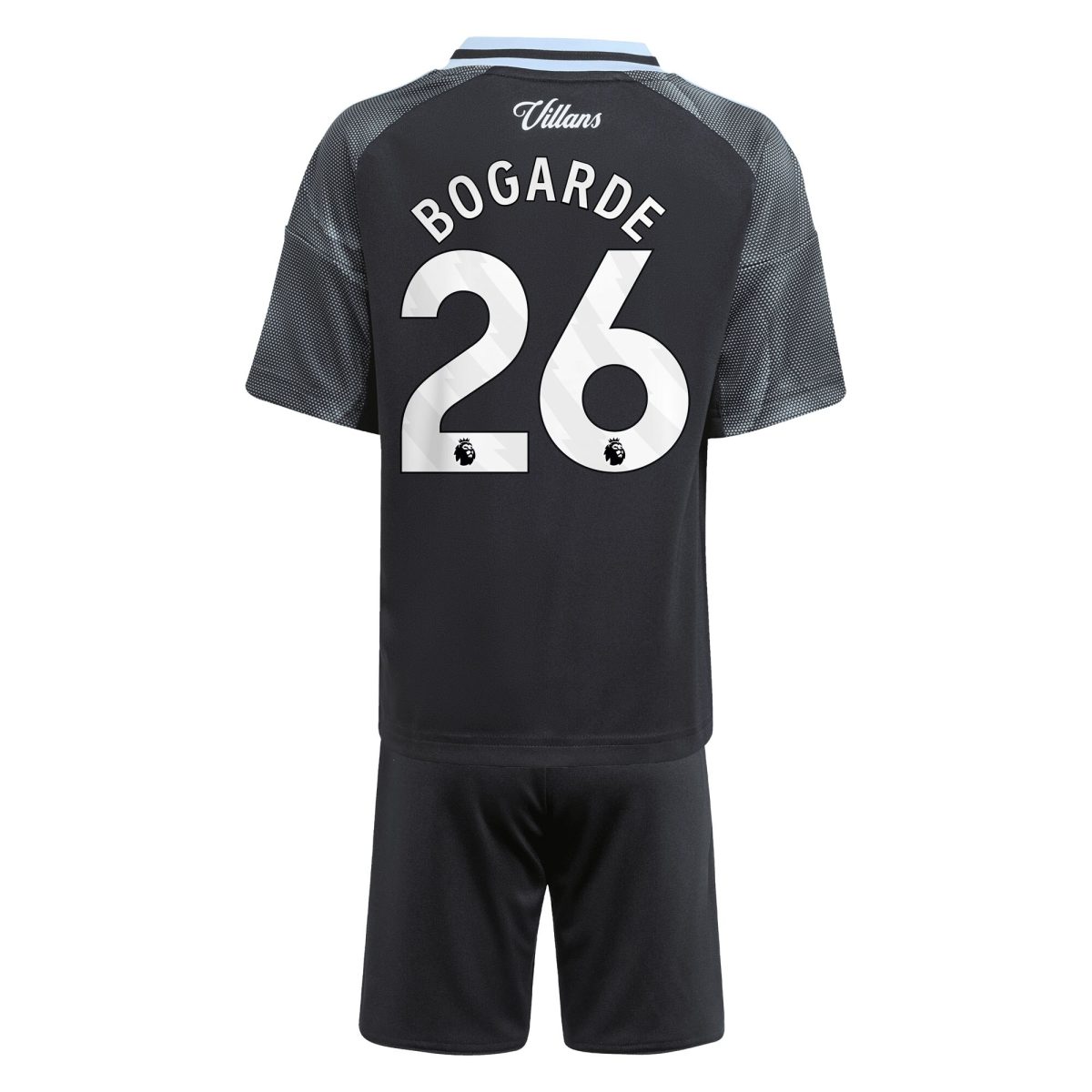 Explore the aston villa adidas away mini kit 2025-26 with bogarde 26 printing Collection of Aston Villa jerseys. Authentic, high-quality football shirts for every supporter, available worldwide.