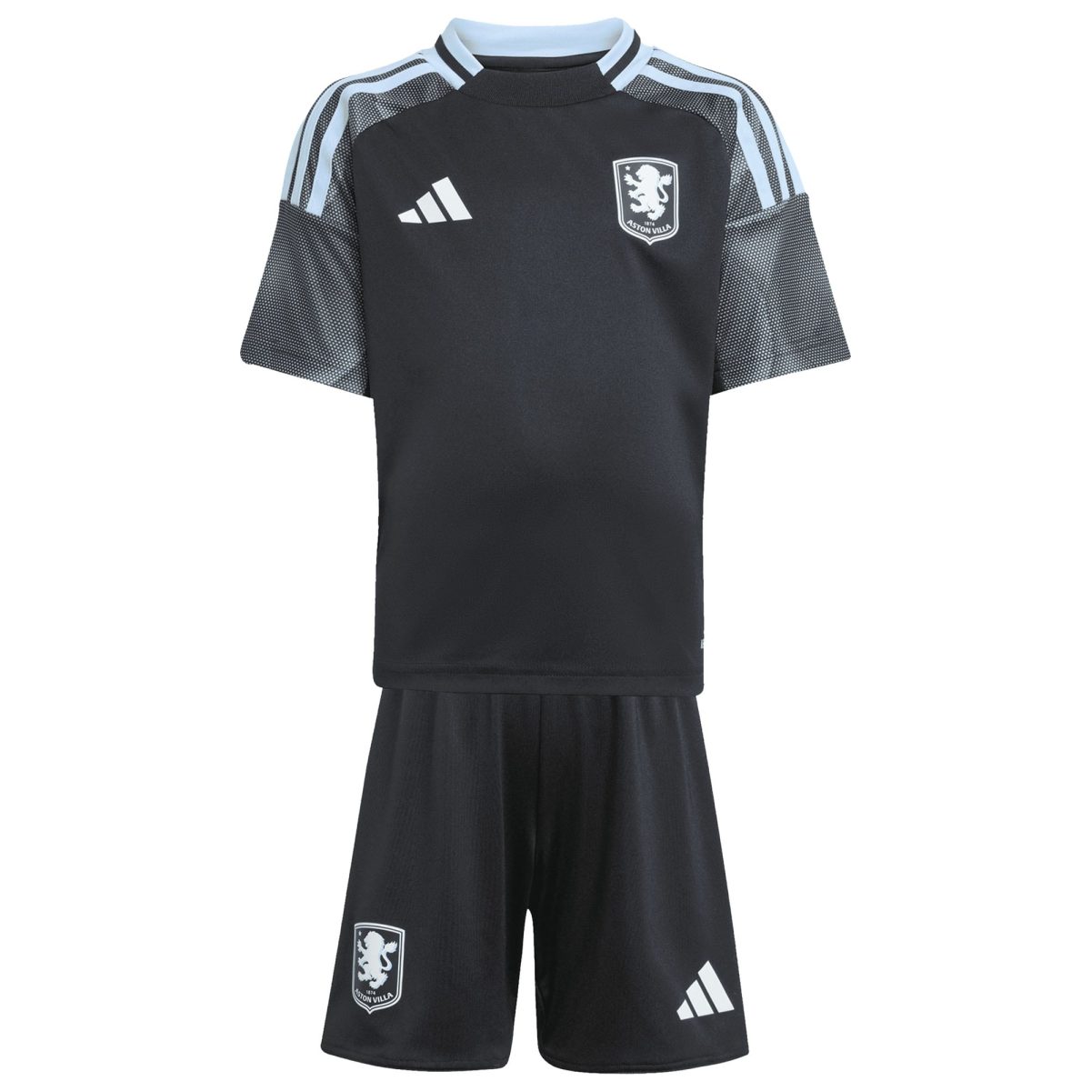 Explore the aston villa adidas away mini kit 2025-26 with custom printing Collection of Aston Villa jerseys. Authentic, high-quality football shirts for every supporter, available worldwide.