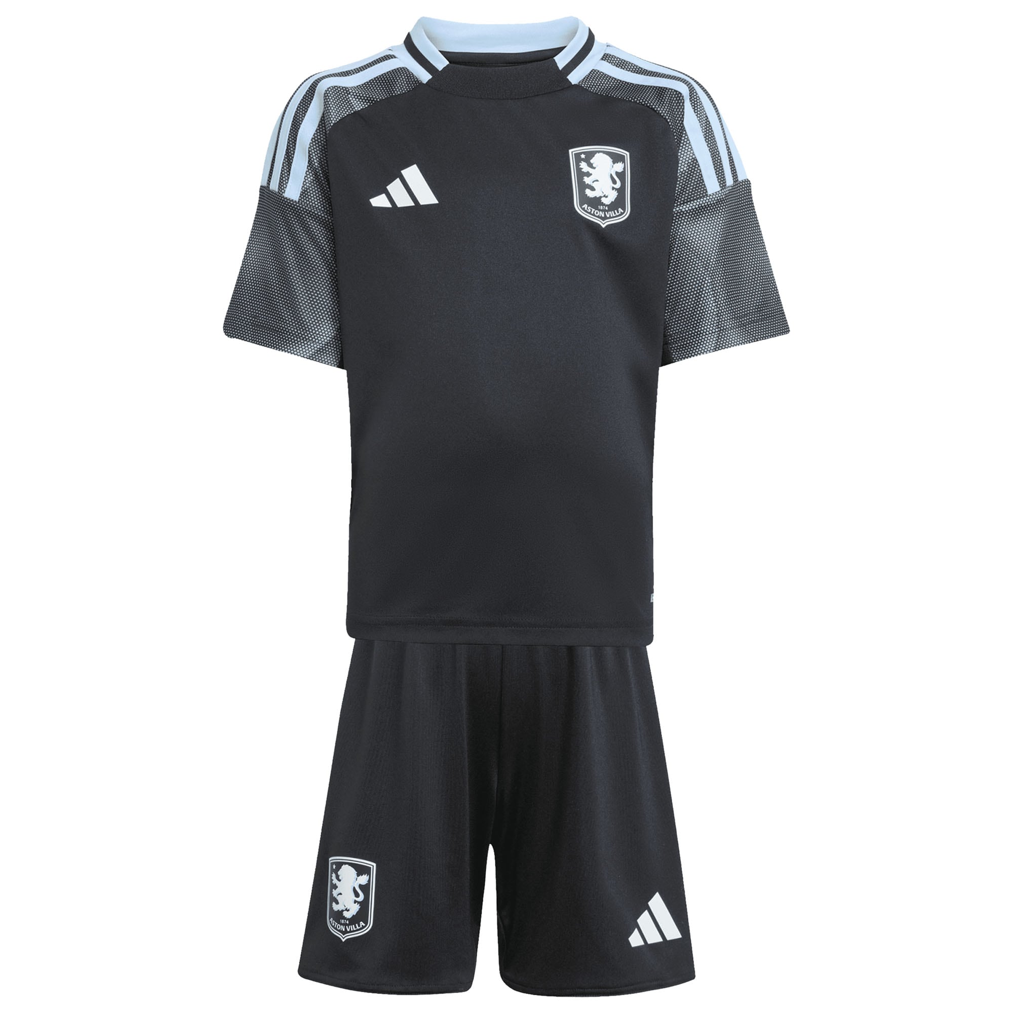 Explore the aston villa adidas away mini kit 2025-26 with custom printing Collection of Aston Villa jerseys. Authentic, high-quality football shirts for every supporter, available worldwide.