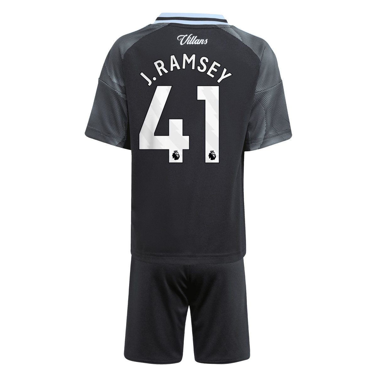 Explore the aston villa adidas away mini kit 2025-26 with j. ramsey 41 printing Collection of Aston Villa jerseys. Authentic, high-quality football shirts for every supporter, available worldwide.