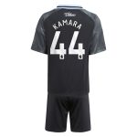 Explore the aston villa adidas away mini kit 2025-26 with kamara 44 printing Collection of Aston Villa jerseys. Authentic, high-quality football shirts for every supporter, available worldwide.