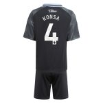 Explore the aston villa adidas away mini kit 2025-26 with konsa 4 printing Collection of Aston Villa jerseys. Authentic, high-quality football shirts for every supporter, available worldwide.