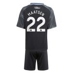 Explore the aston villa adidas away mini kit 2025-26 with maatsen 22 printing Collection of Aston Villa jerseys. Authentic, high-quality football shirts for every supporter, available worldwide.