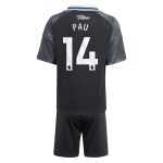 Explore the aston villa adidas away mini kit 2025-26 with pau 14 printing Collection of Aston Villa jerseys. Authentic, high-quality football shirts for every supporter, available worldwide.
