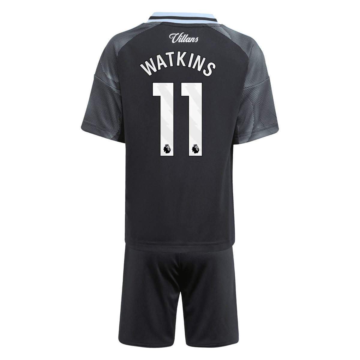 Explore the aston villa adidas away mini kit 2025-26 with watkins 11 printing Collection of Aston Villa jerseys. Authentic, high-quality football shirts for every supporter, available worldwide.