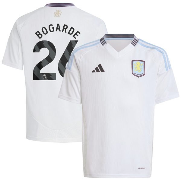 Explore the aston villa adidas away shirt 2024-25 – kids with bogarde 26 printing Collection of Aston Villa jerseys. Authentic, high-quality football shirts for every supporter, available worldwide.