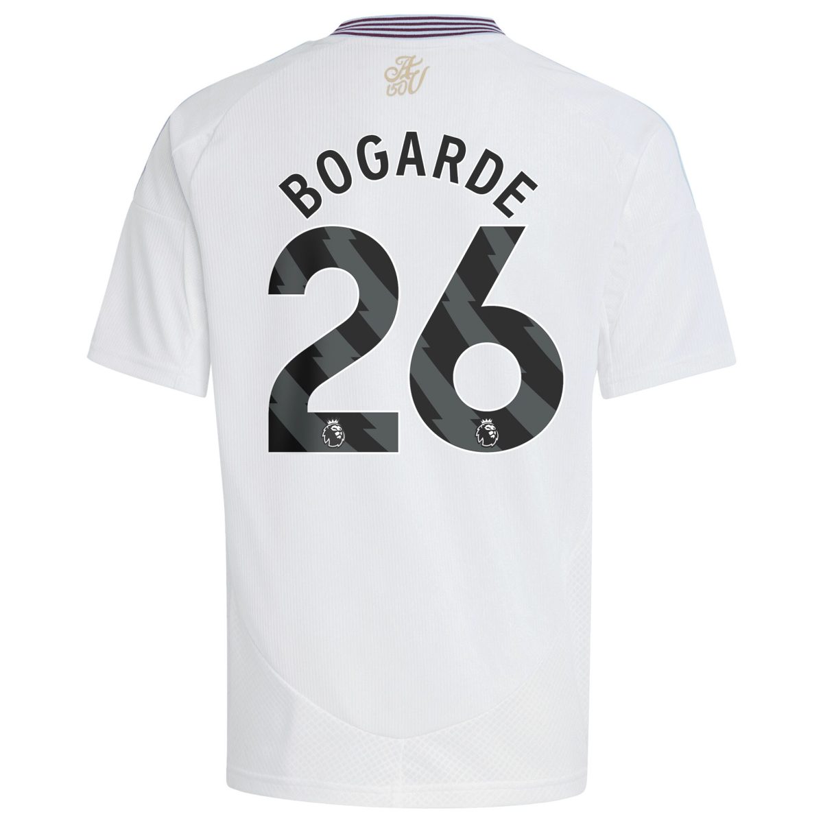 Explore the aston villa adidas away shirt 2024-25 – kids with bogarde 26 printing Collection of Aston Villa jerseys. Authentic, high-quality football shirts for every supporter, available worldwide.