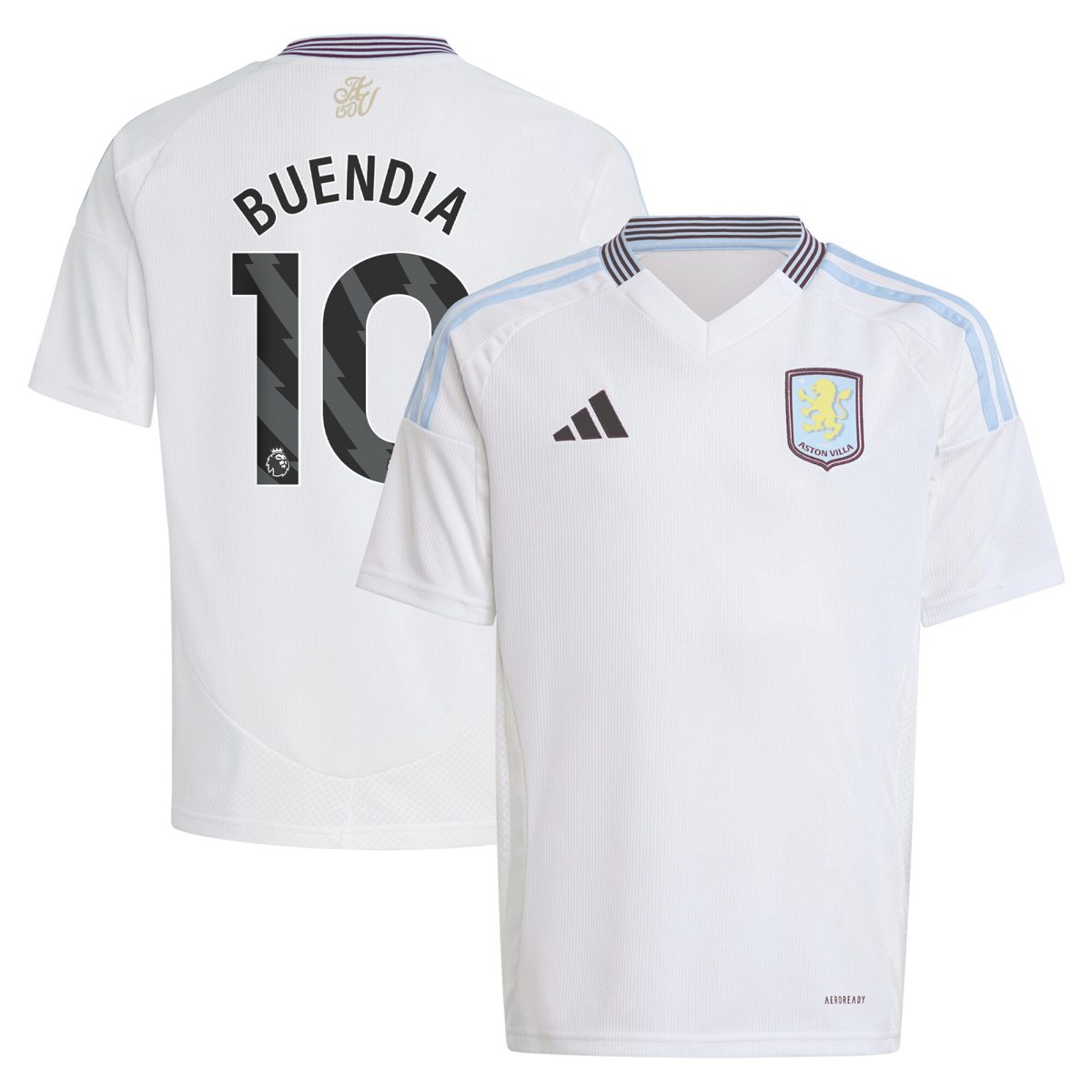 Explore the aston villa adidas away shirt 2024-25 – kids with buendia 10 printing Collection of Aston Villa jerseys. Authentic, high-quality football shirts for every supporter, available worldwide.
