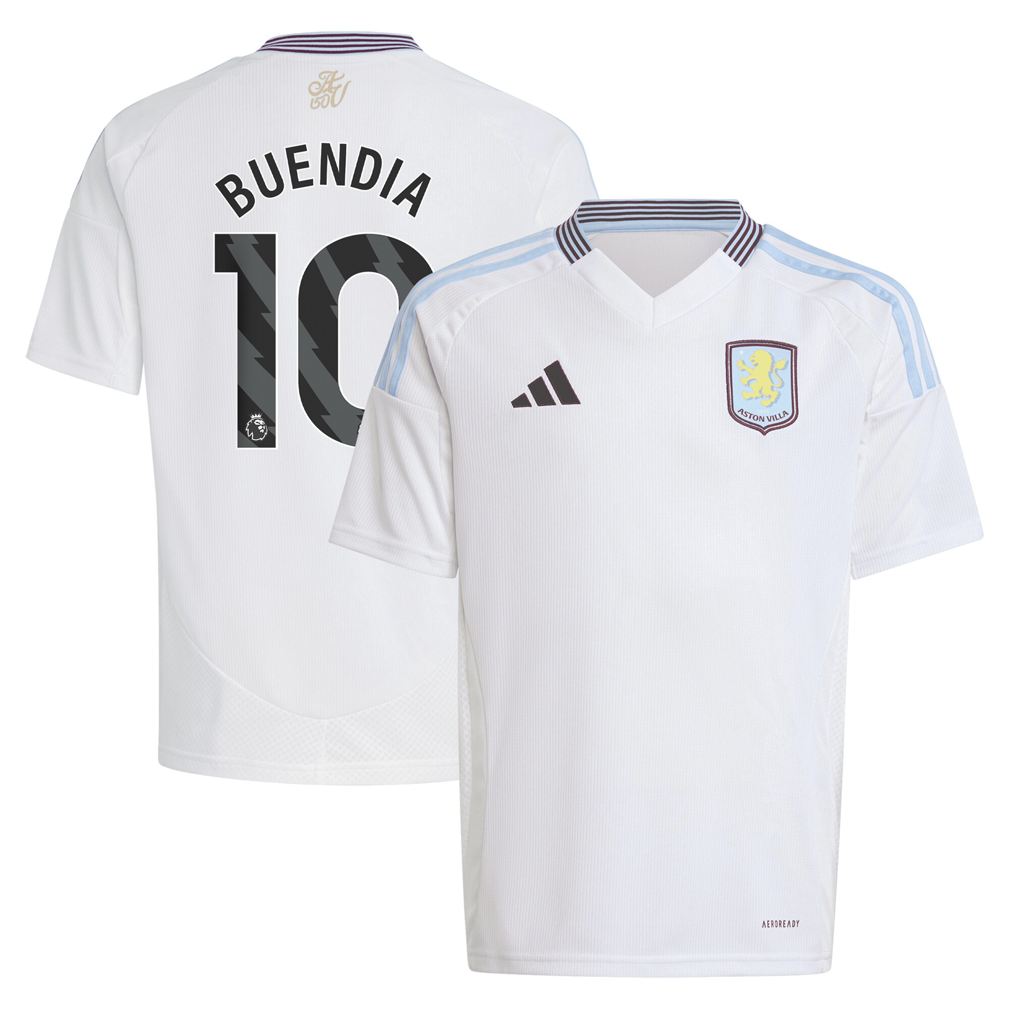 Explore the aston villa adidas away shirt 2024-25 – kids with buendia 10 printing Collection of Aston Villa jerseys. Authentic, high-quality football shirts for every supporter, available worldwide.