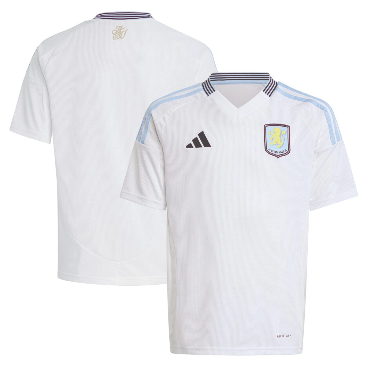 Explore the aston villa adidas away shirt 2024-25 – kids with custom printing Collection of Aston Villa jerseys. Authentic, high-quality football shirts for every supporter, available worldwide.