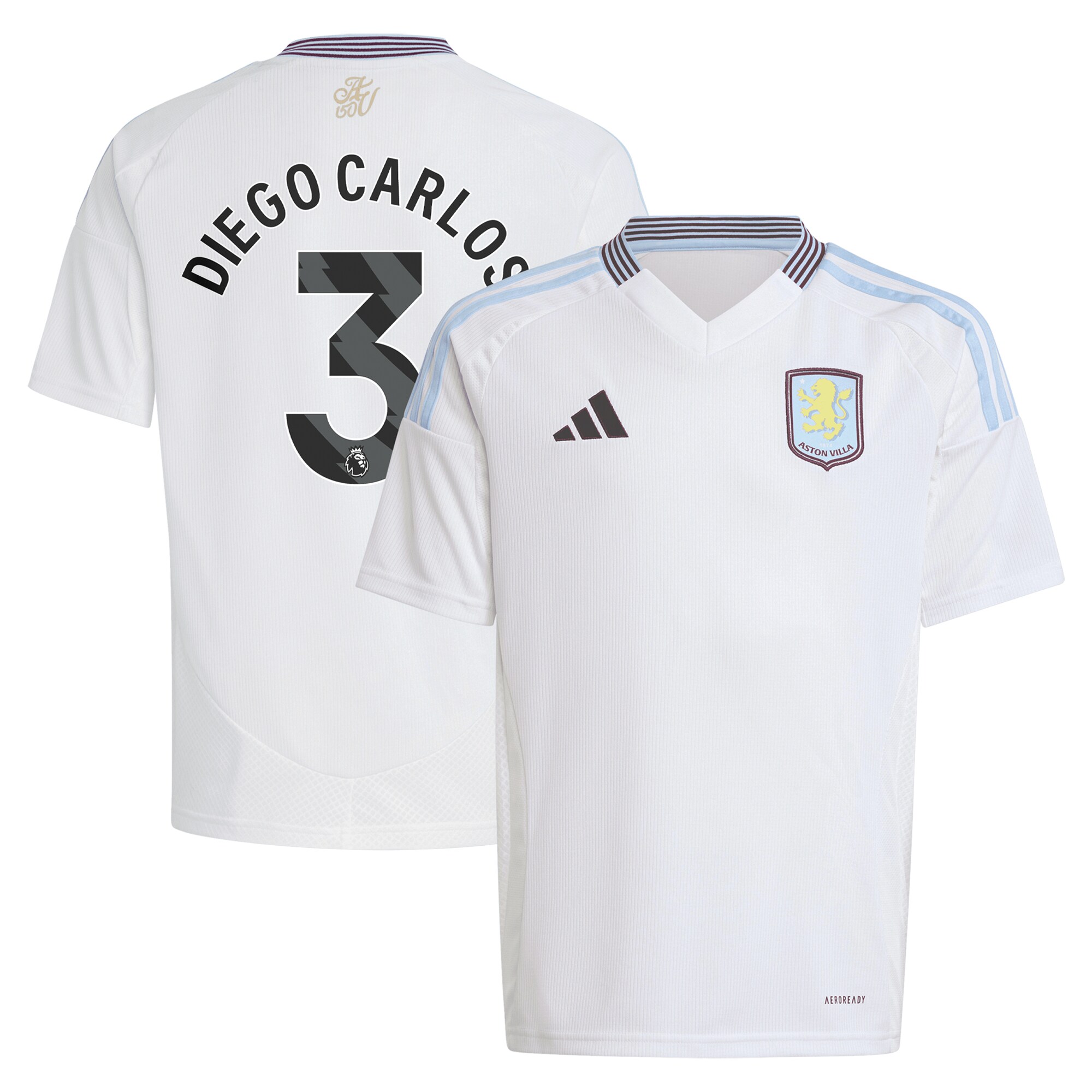Explore the aston villa adidas away shirt 2024-25 – kids with diego carlos 3 printing Collection of Aston Villa jerseys. Authentic, high-quality football shirts for every supporter, available worldwide.