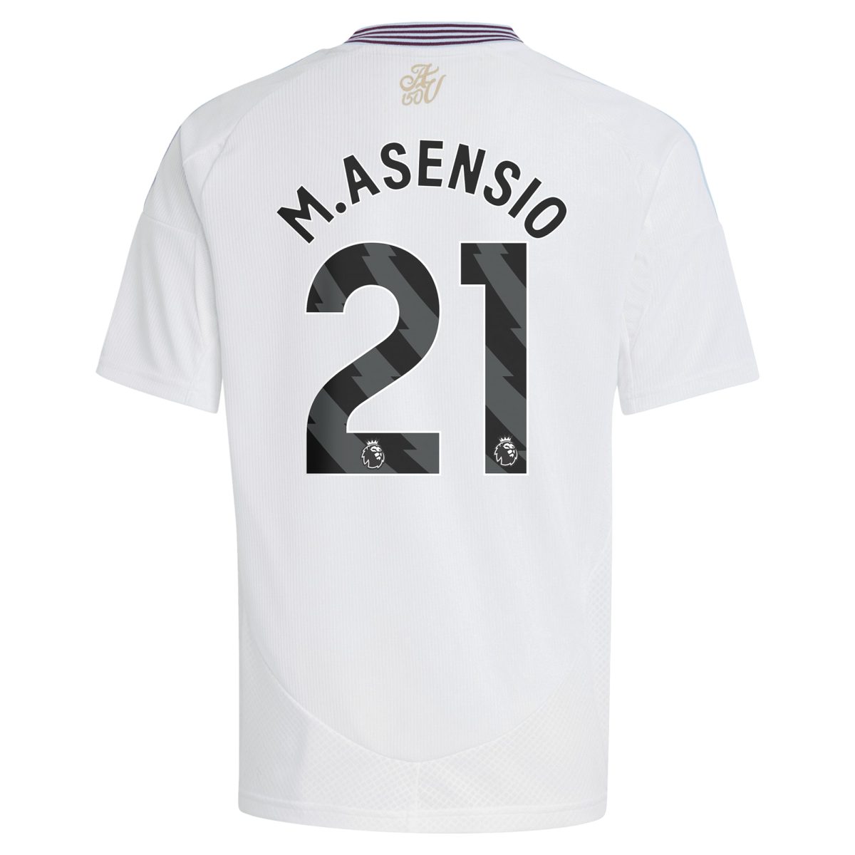 Explore the aston villa adidas away shirt 2024-25 – kids with m.asensio 21 printing Collection of Aston Villa jerseys. Authentic, high-quality football shirts for every supporter, available worldwide.